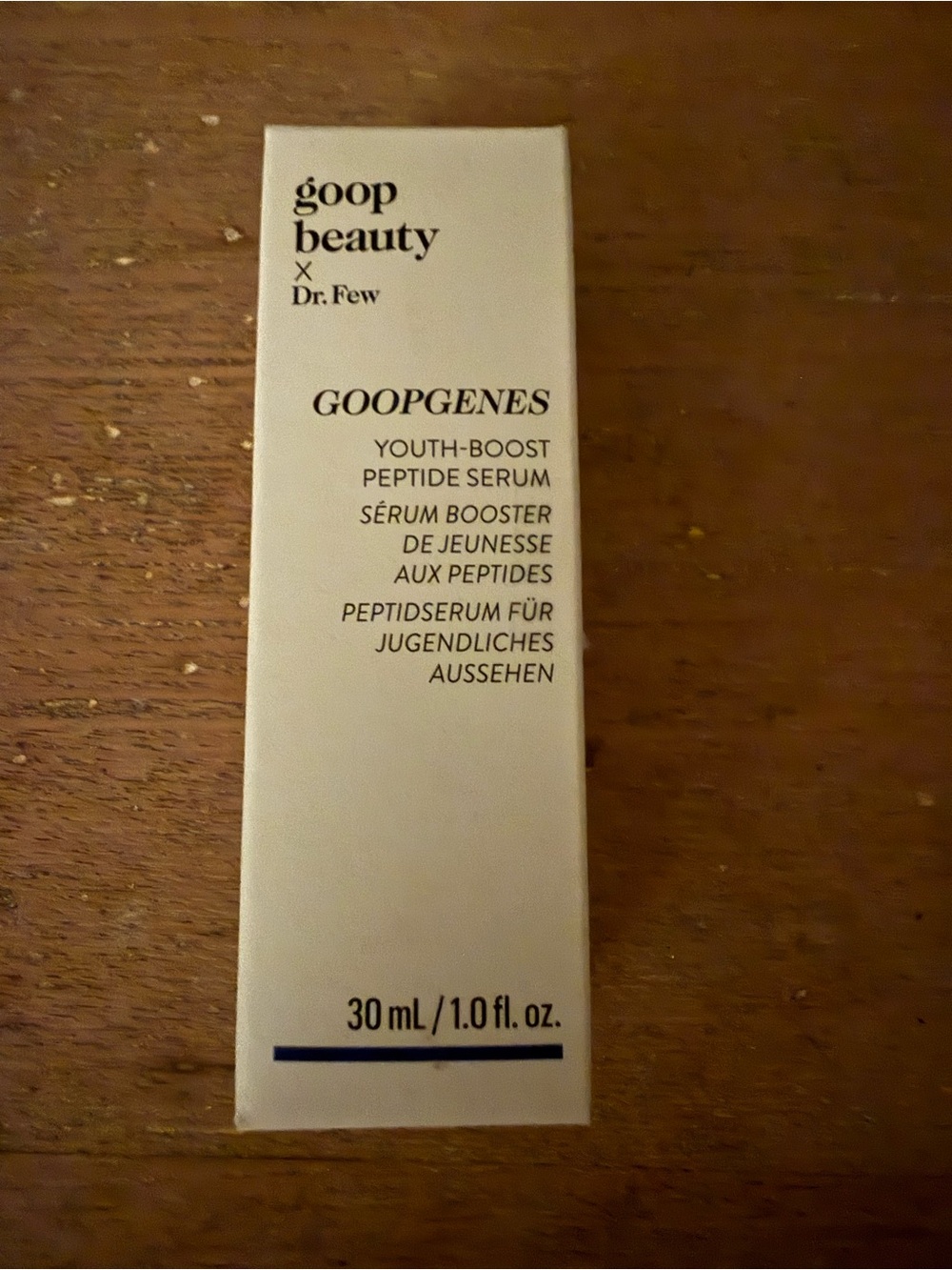 goop beauty GOOPGENES Youth-Boost Peptide Serum - White Packaging